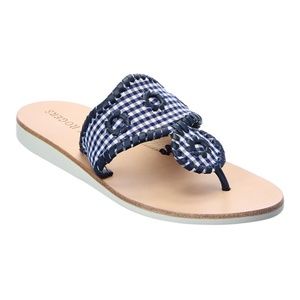 NIB Jack Rogers Boating Jacks Gingham Sandal 8
